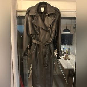 Leather Trenchcoat